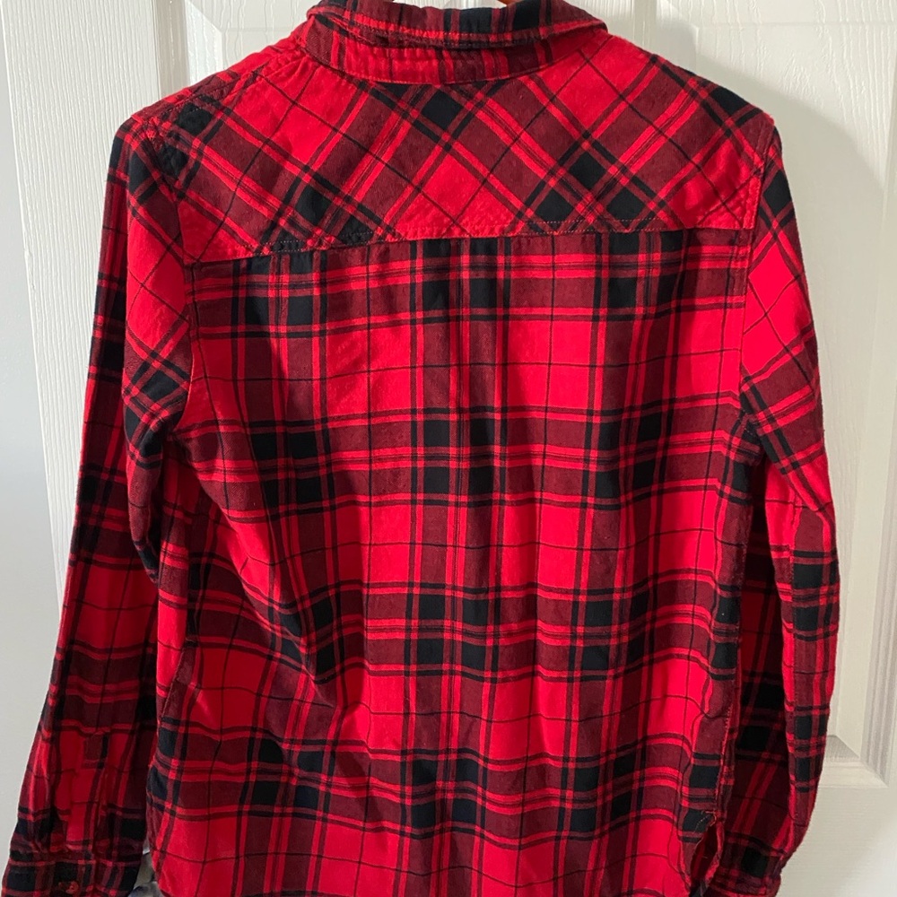 Garage Red and Black Checkered Shirt - Picture 4 of 5